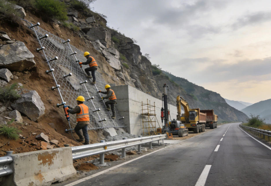 阳春公路道路护坡
